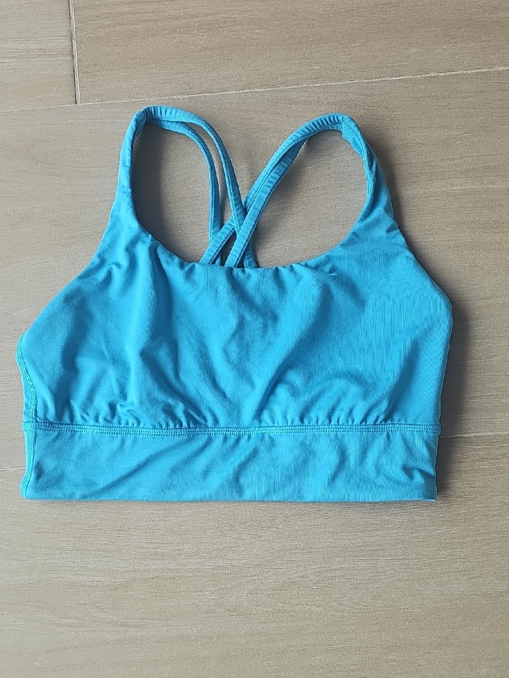 lululemon athletica Blue Cross-Back Sports Bra